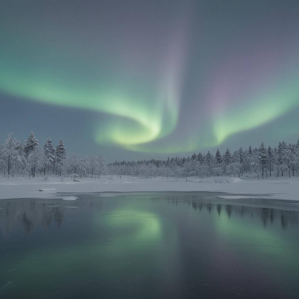 Northern Lights, Arctic Silence